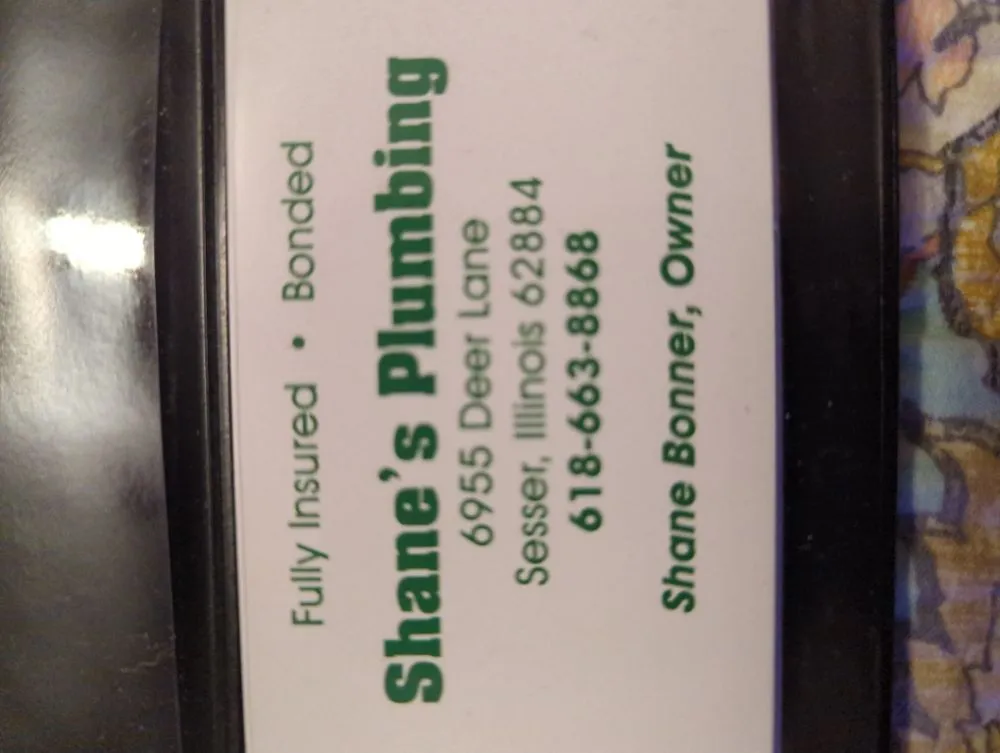 Slide of Shane's Plumbing