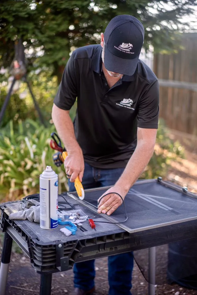 Slide of ShanMan the Handyman