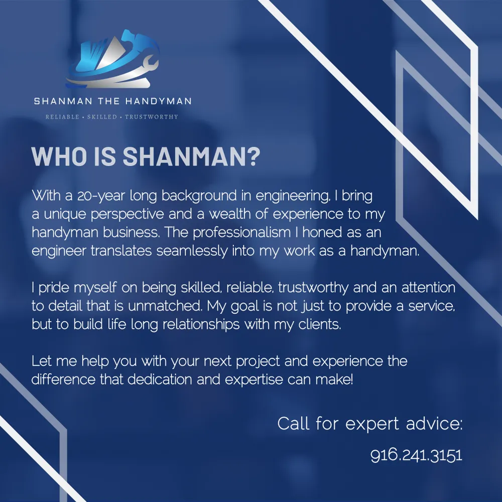 Slide of ShanMan the Handyman