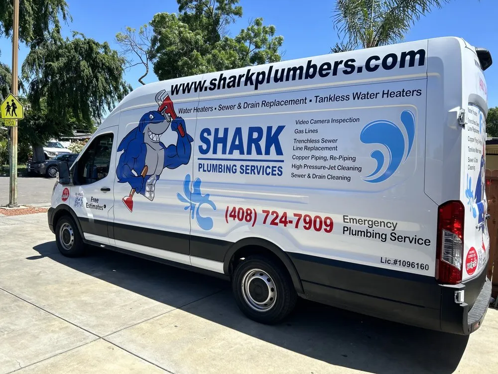 Slide of Shark Plumbing Services