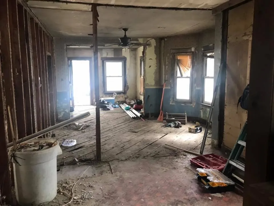 Slide of Sharp construction