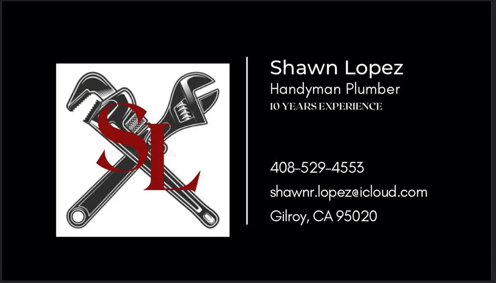 Slide of Shawn Lopez Handyman Plumber