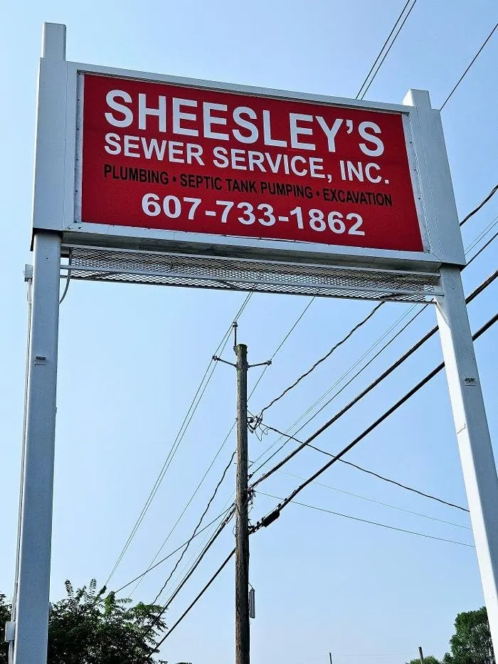 Slide of Sheesley's Sewer Service
