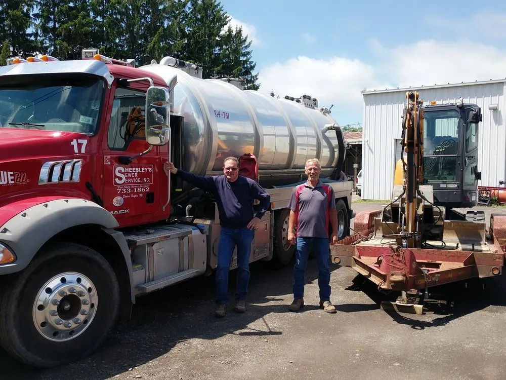 Slide of Sheesley's Sewer Service