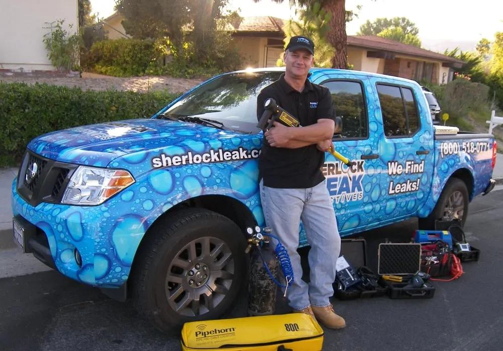 Slide of Sherlock Leak Detection