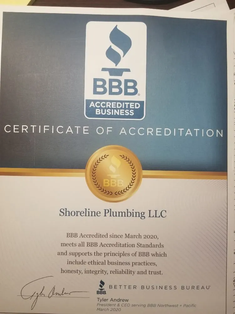 Slide of Shoreline Plumbing