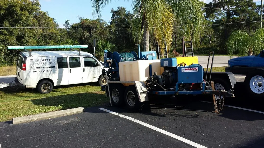 Slide of Shoreline Sewer and Drain