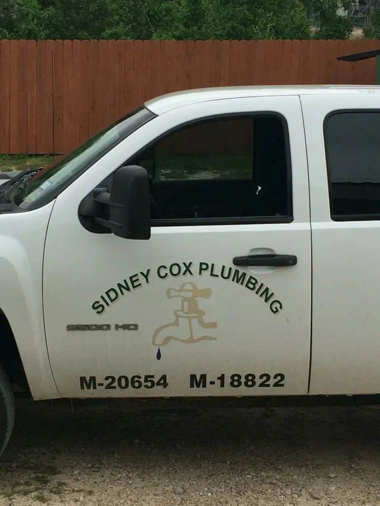 Slide of Sidney Cox Plumbing Company