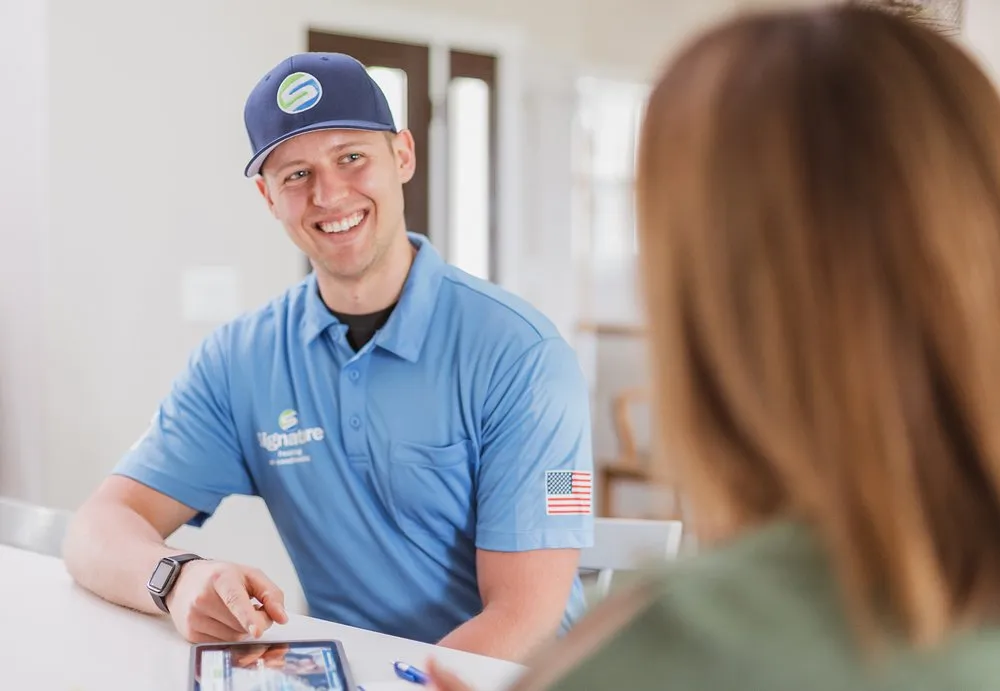 Slide of Signature HVAC