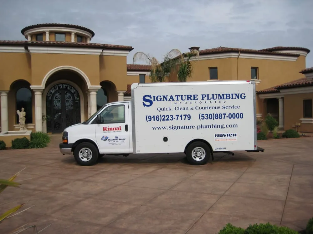 Slide of Signature Plumbing