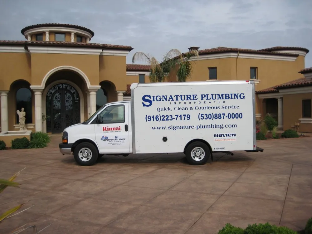 Slide of Signature Plumbing