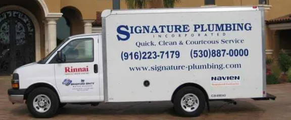 Slide of Signature Plumbing