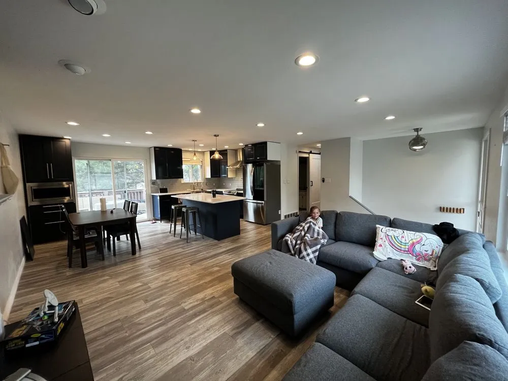 Slide of Silver Basin Construction