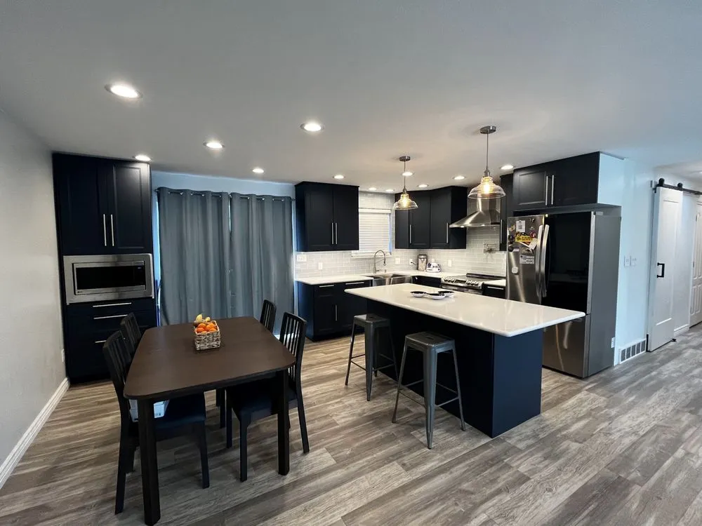 Slide of Silver Basin Construction