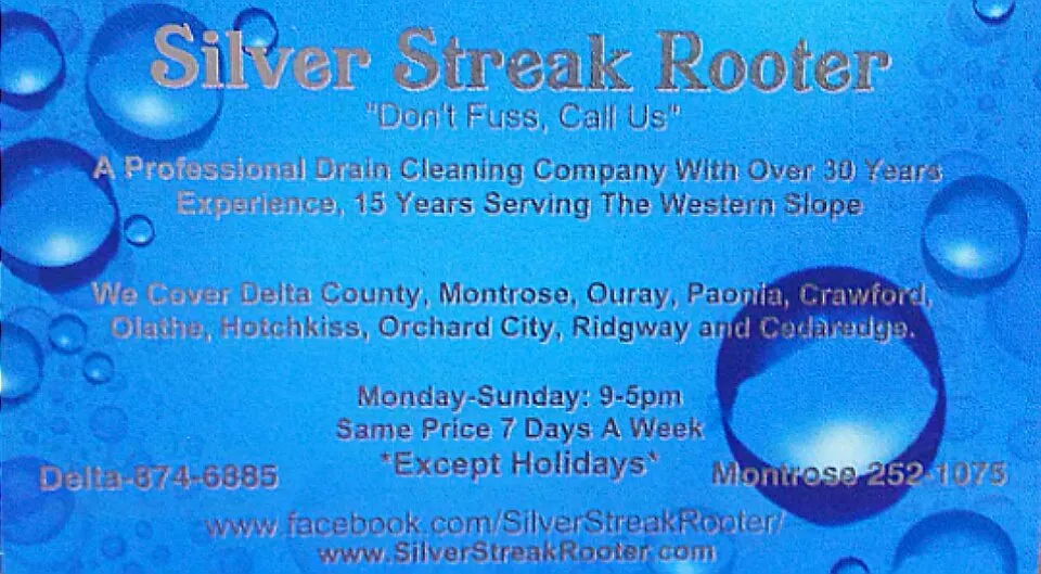 Slide of Silver Streak Rooter