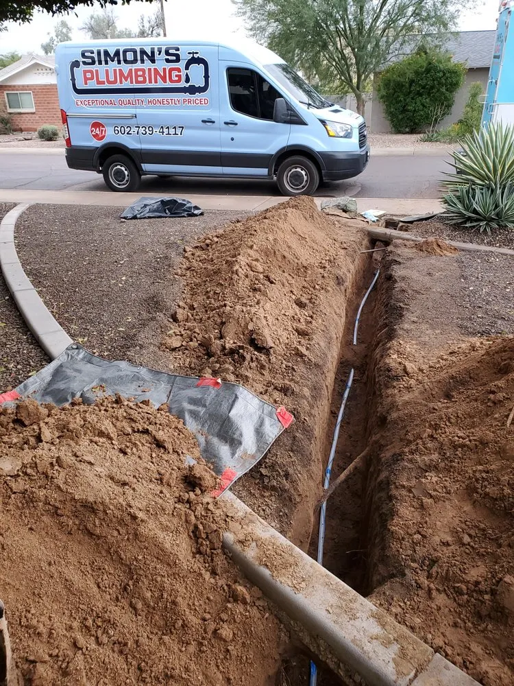 Slide of Simon's Plumbing