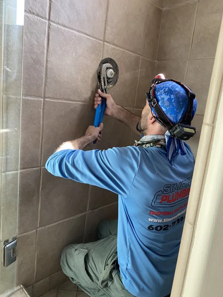 Slide of Simon's Plumbing