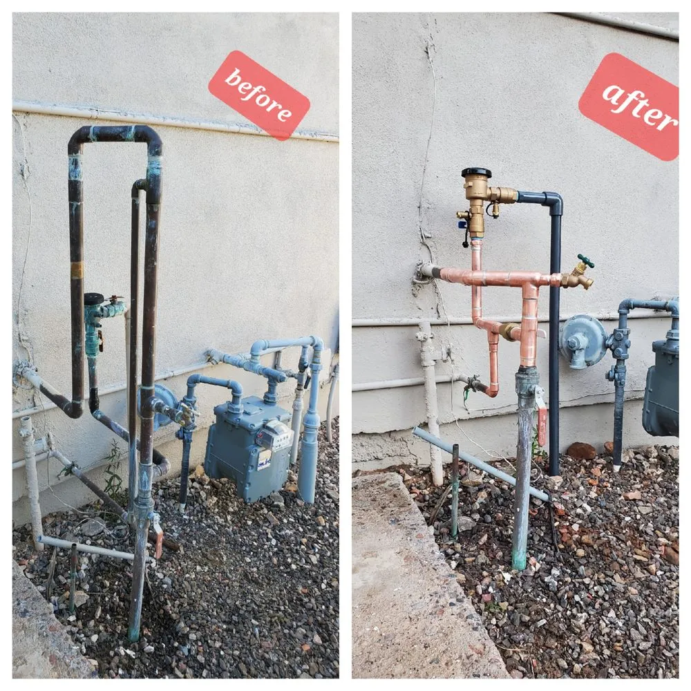 Slide of Simon's Plumbing