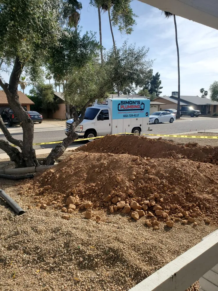 Slide of Simon's Plumbing