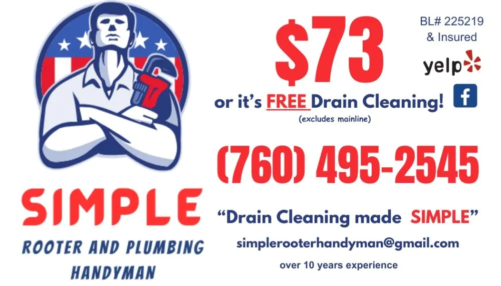 Slide of Simple Rooter & Plumbing Handyman