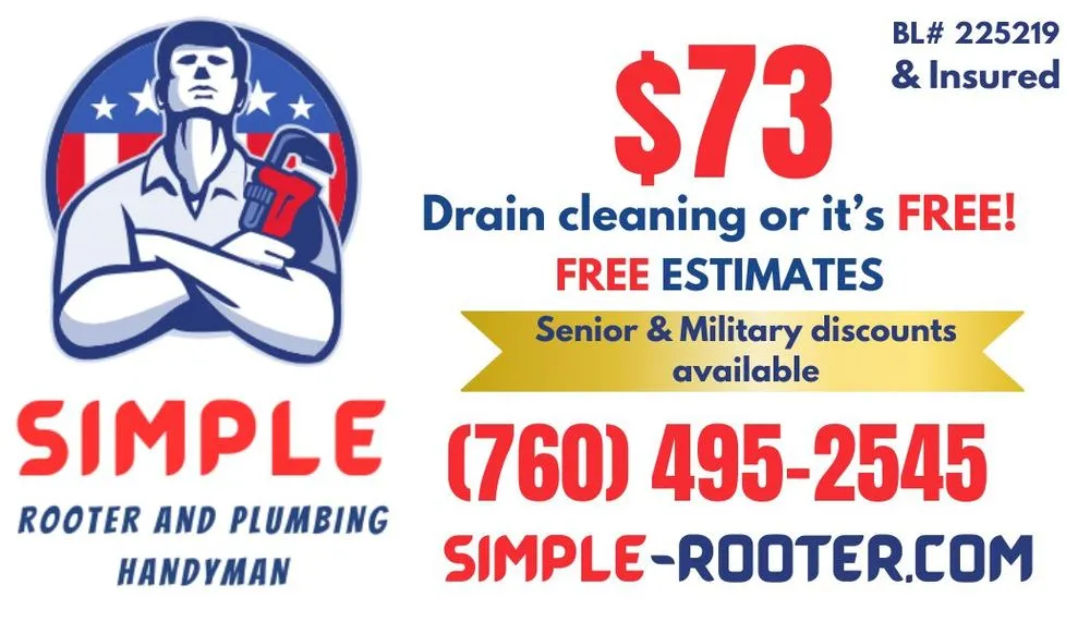 Slide of Simple Rooter & Plumbing Handyman