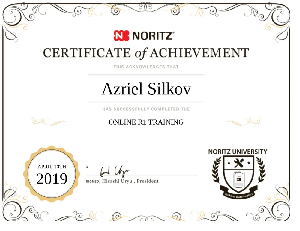 Slide of Simple Water Heater & Filtration