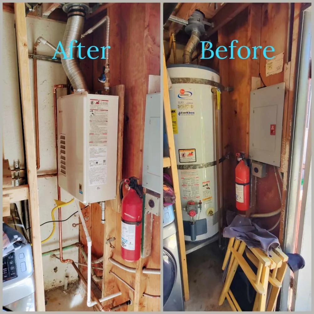 Slide of Simple Water Heater & Filtration