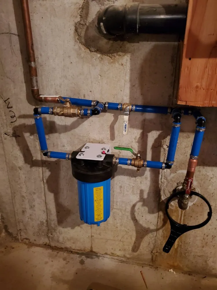 Slide of Simplified Plumbing
