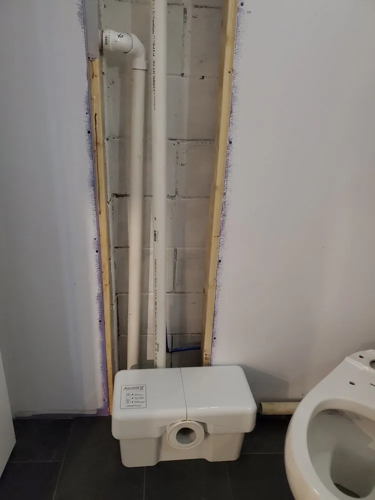 Slide of Simplified Plumbing