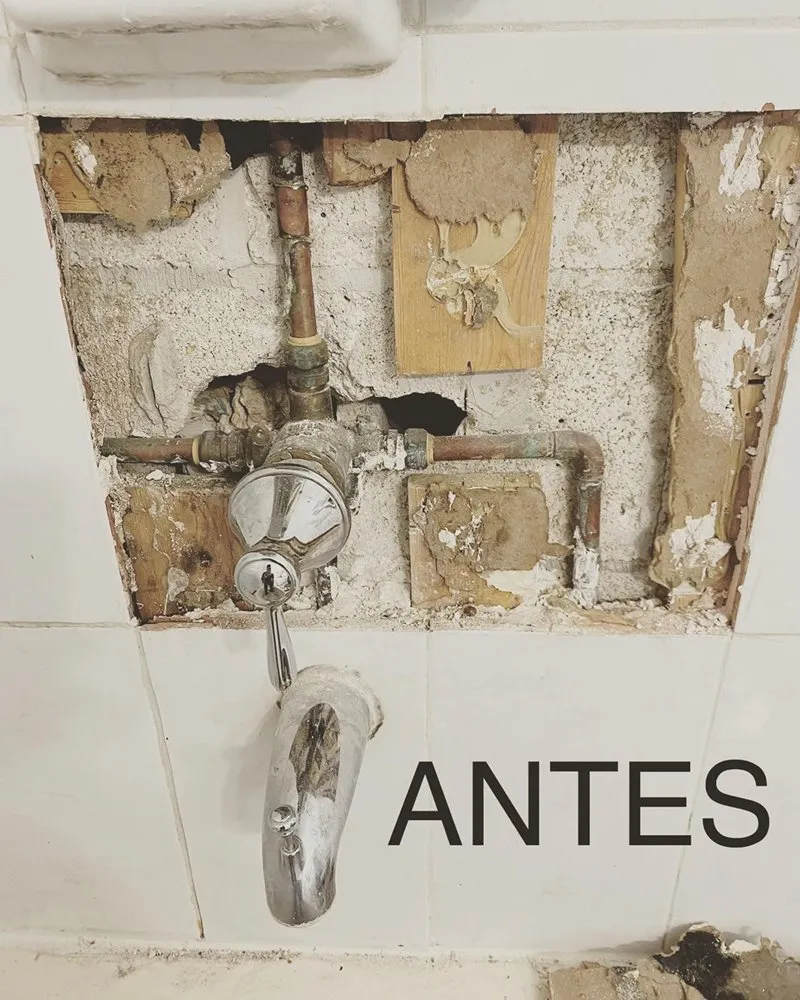 Slide of Sinai plumbing