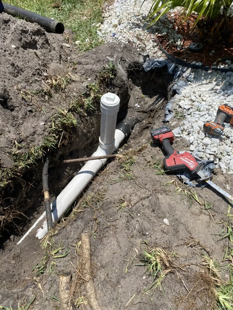 Slide of Sinai plumbing