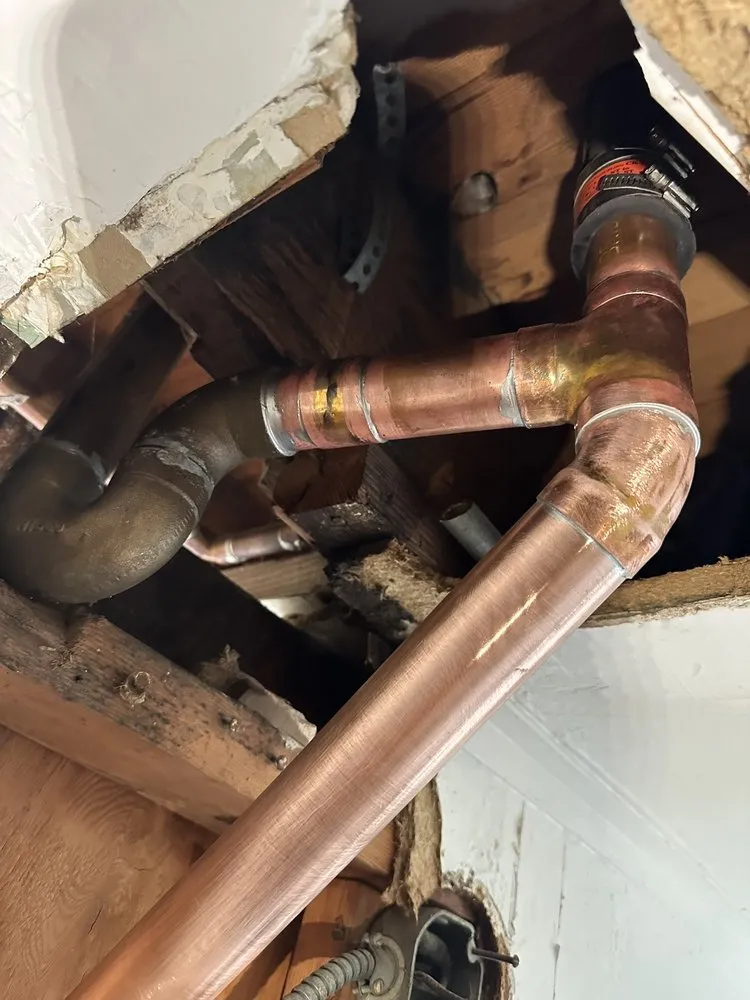 Slide of Single Flush Plumbing