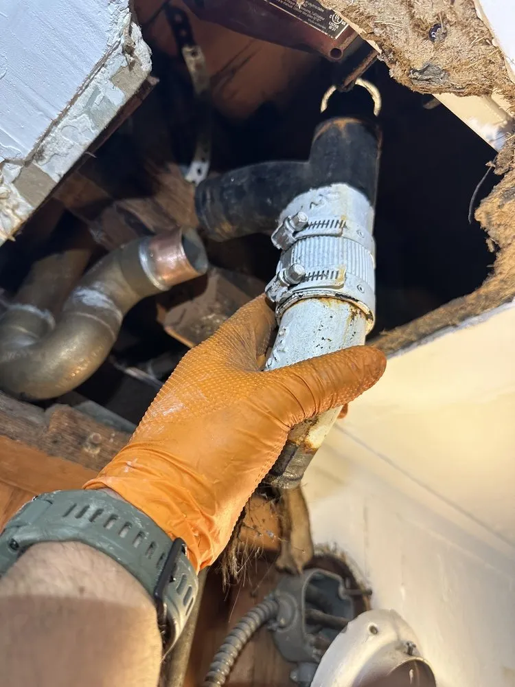 Slide of Single Flush Plumbing