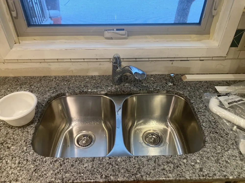 Slide of Sink Connections