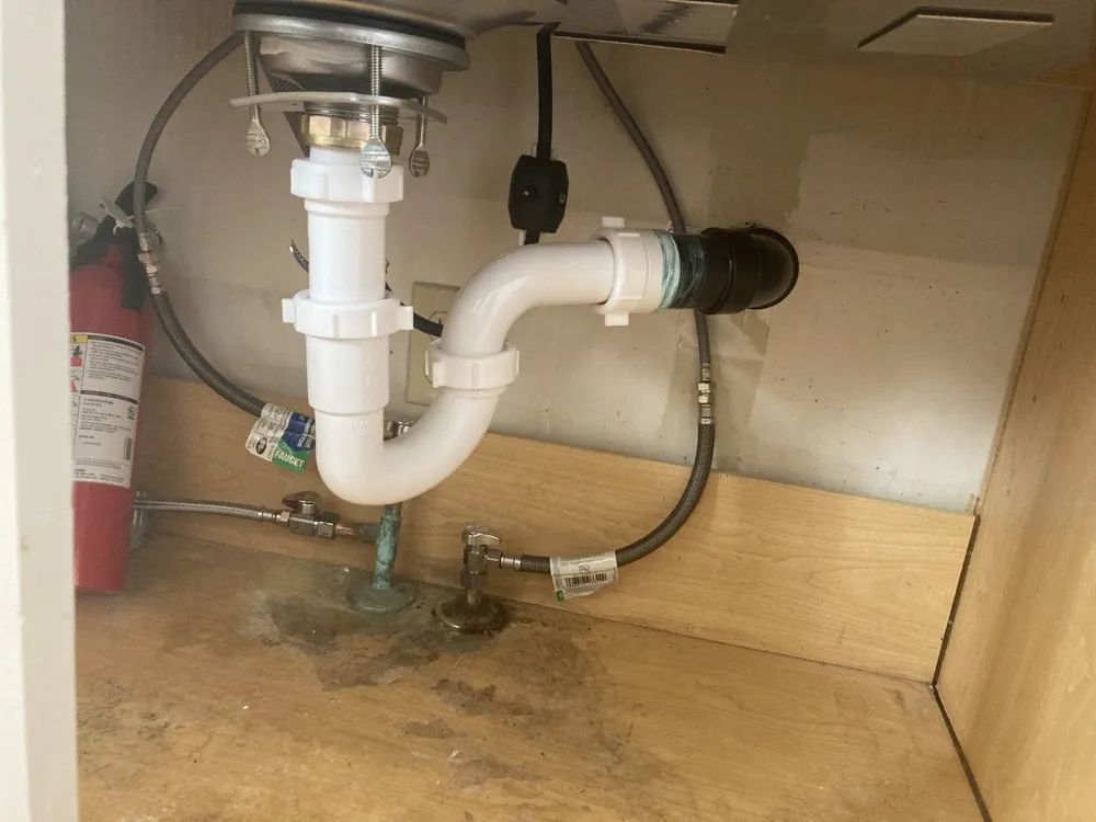 Slide of Sink Connections