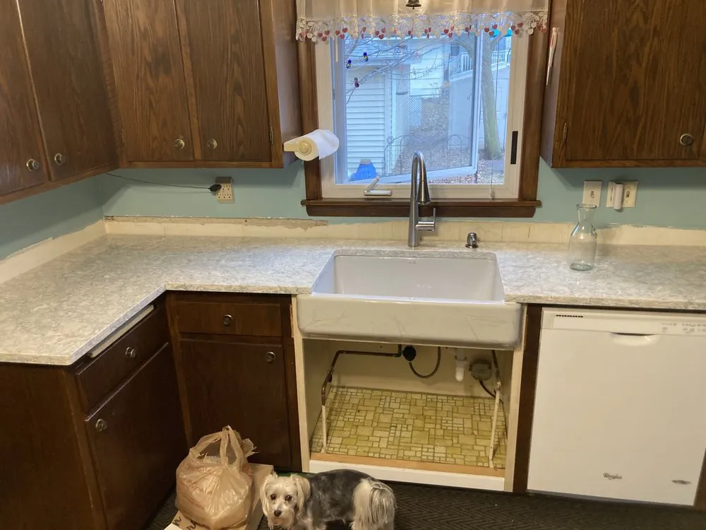 Slide of Sink Connections