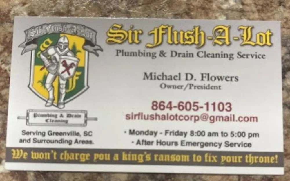 Slide of Sir Flush A Lot
