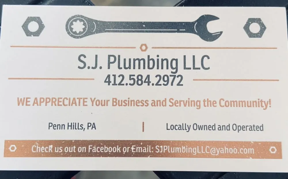 Slide of S.J. Plumbing