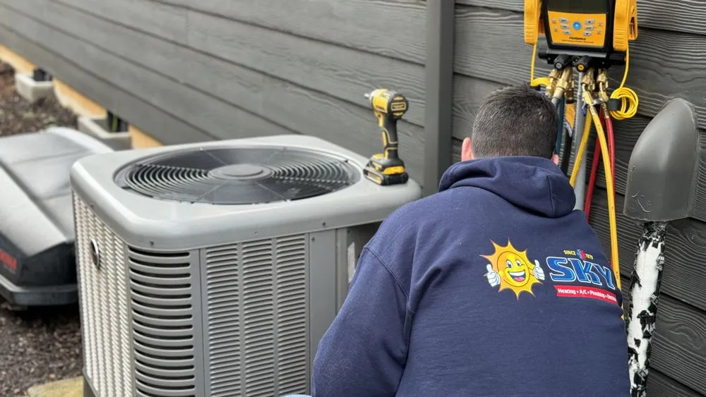 Slide of Sky Heating, AC, Plumbing & Electrical