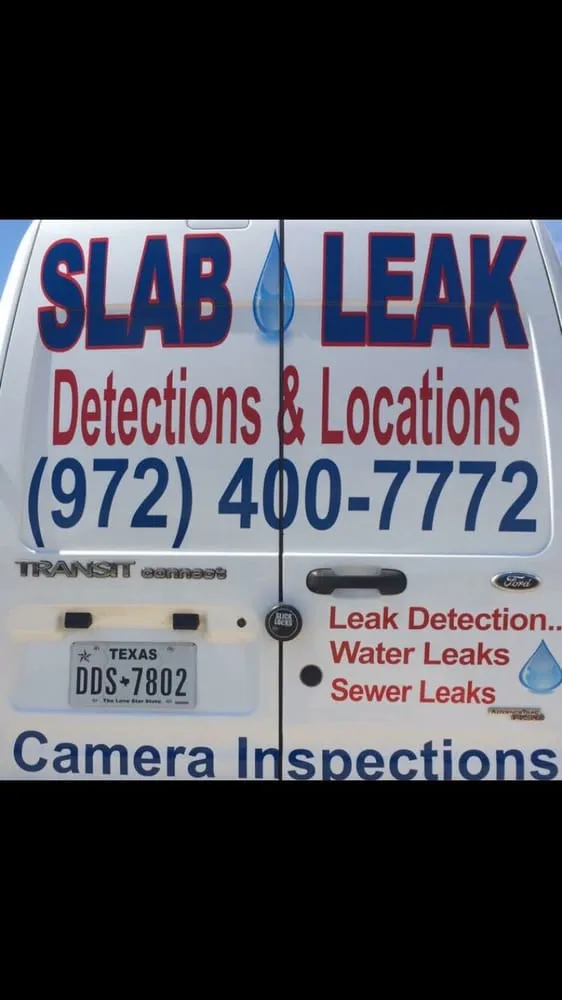 Slide of Slab Leak Detections & Location