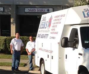 Slide of Slab Leaks Plus