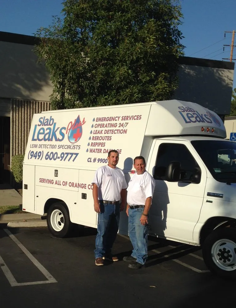 Slide of Slab Leaks Plus