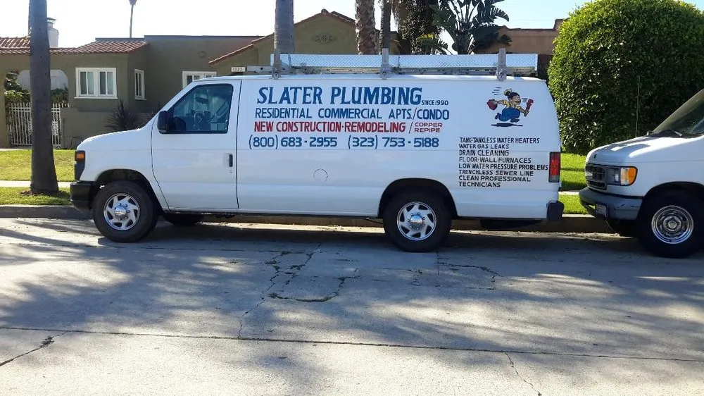 Slide of Slater Plumbing