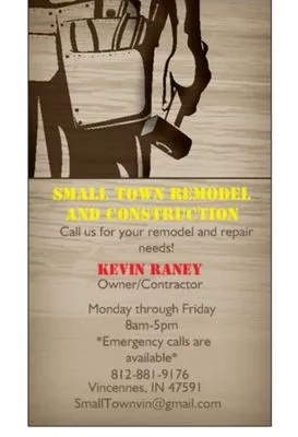 Small Town Remodel and Construction