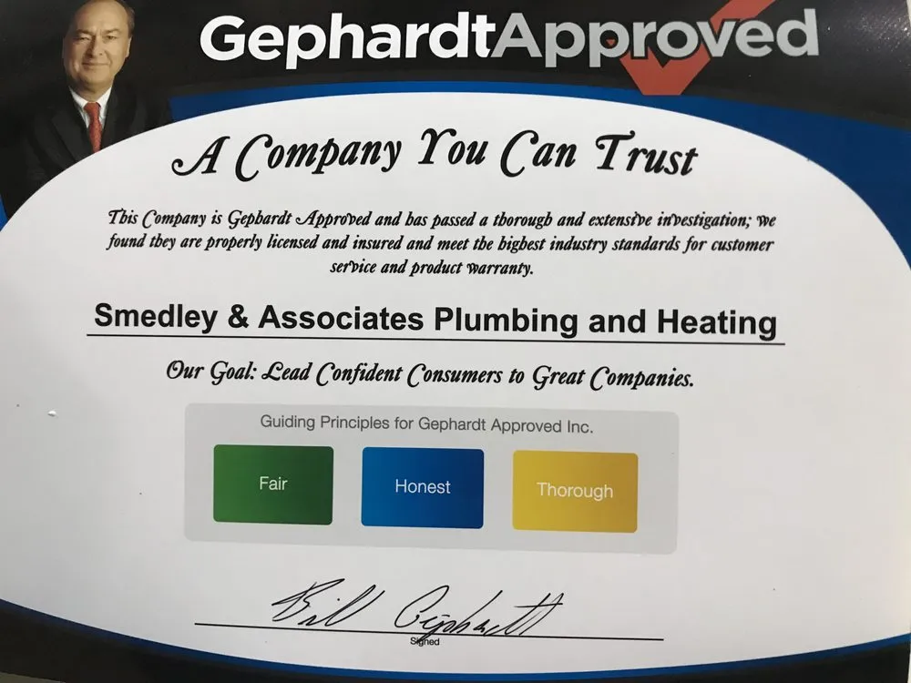 Slide of Smedley Service