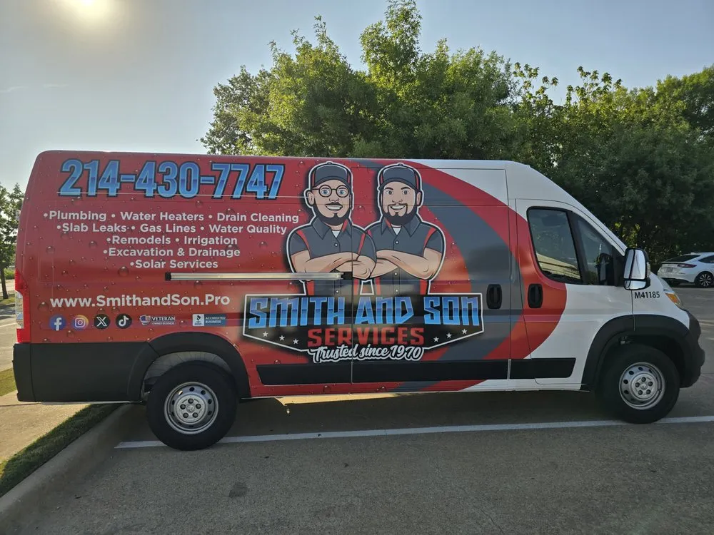 Slide of Smith and Son Plumbing