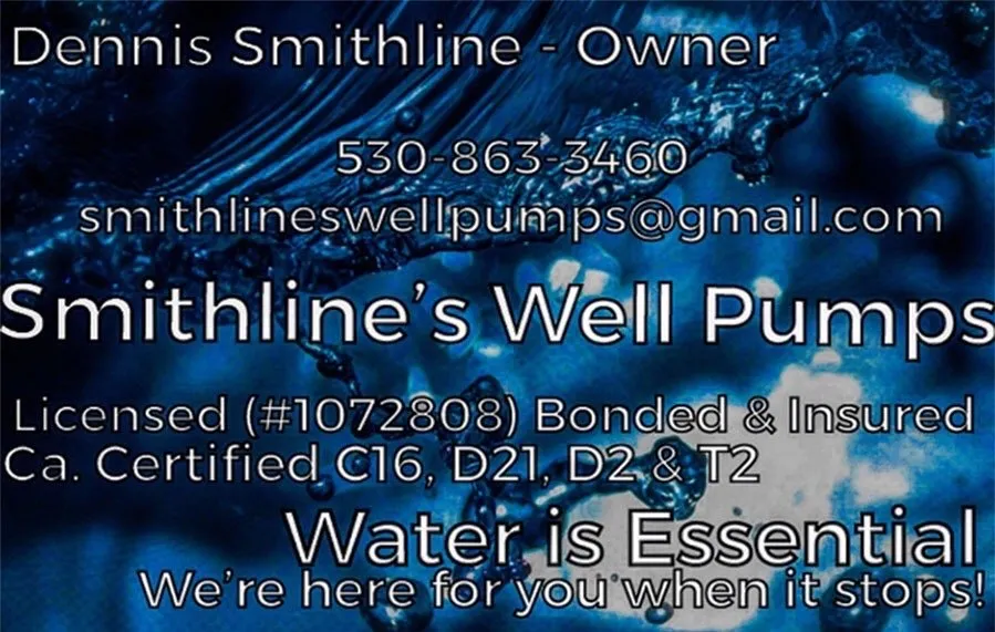 Slide of Smithline's Pump Service