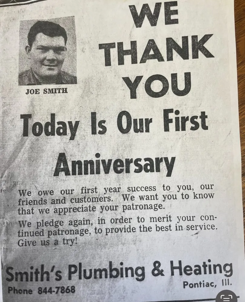 Slide of Smith's Plumbing, Heating and Air Conditioning