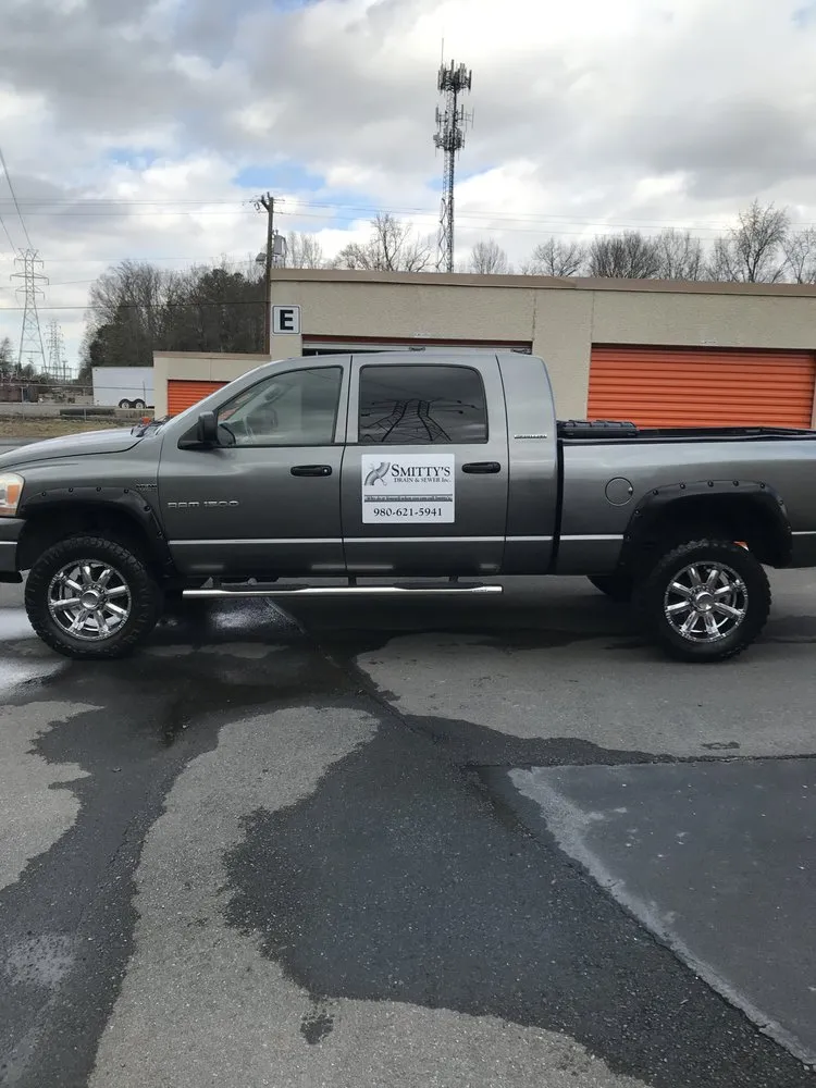 Slide of Smittys drain and sewer