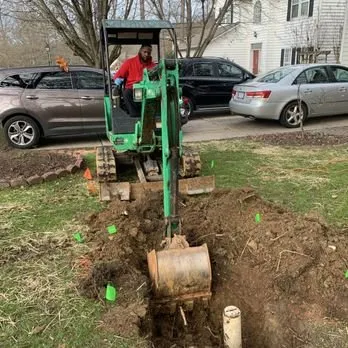 Slide of Smittys drain and sewer